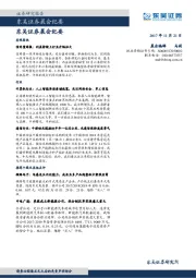 晨会纪要