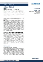 晨会纪要