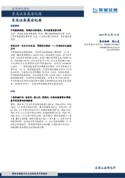 晨会纪要