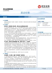 晨会纪要