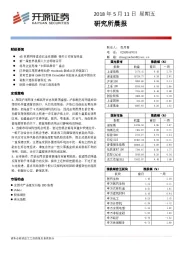 研究所晨报
