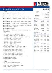 晨会纪要