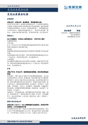 晨会纪要