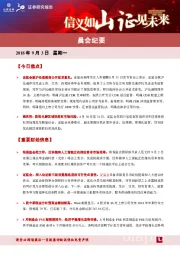 晨会纪要