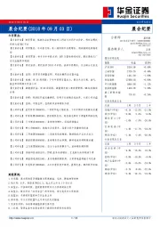 晨会纪要