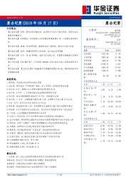 晨会纪要