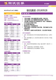 联讯晨报