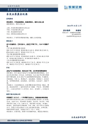 晨会纪要