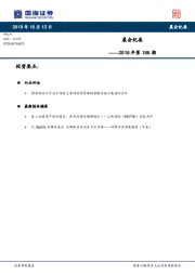 2018年第186期：晨会纪要