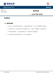 晨会纪要2018年第190期