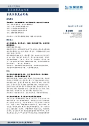 晨会纪要
