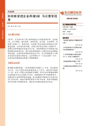 早盘前瞻：科创板受理企业再增5家 马云雷军现身