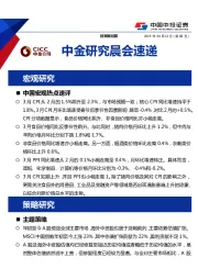 中金研究晨会速递