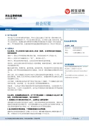 晨会纪要