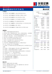 晨会纪要