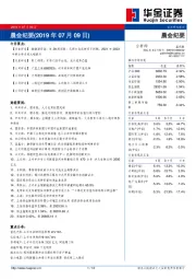 晨会纪要