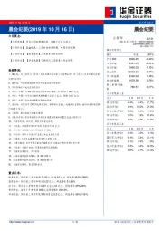 晨会纪要