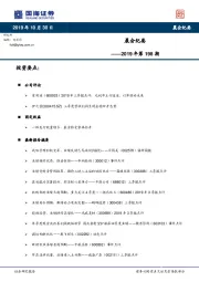 晨会纪要2019年第198期