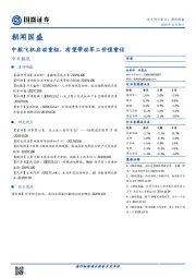 朝闻国盛：中航飞机启动重组，有望带动军工价值重估