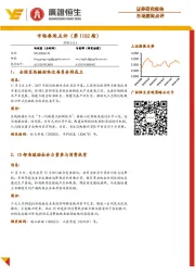 市场要闻点评(第1182期)