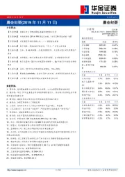 晨会纪要