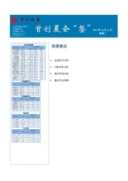 首创晨会“餐”