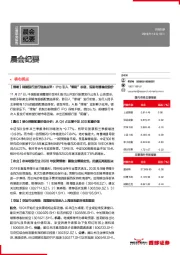 晨会纪要