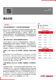 晨会纪要
