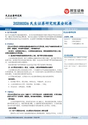 晨会纪要
