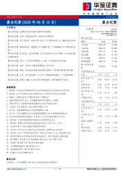 晨会纪要
