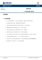 晨会纪要