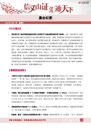 晨会纪要
