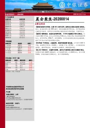 晨会聚焦