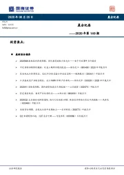 晨会纪要2020年第149期