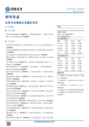 朝闻国盛：全球电池储能处在爆发前夜