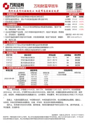 万和财富早班车