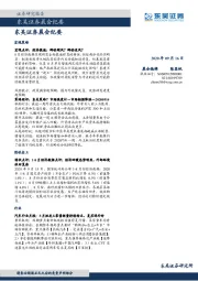 晨会纪要