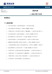 晨会纪要2020年第178期