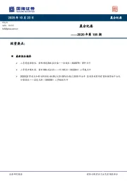 晨会纪要2020年第185期