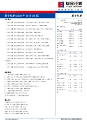 晨会纪要