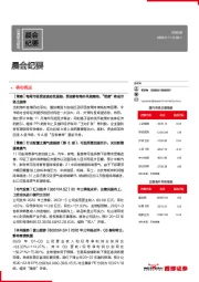 晨会纪要