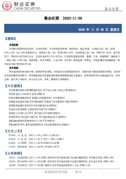 晨会纪要