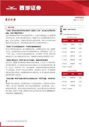 晨会纪要