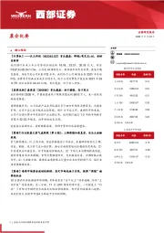 晨会纪要