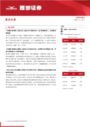 晨会纪要