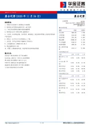 晨会纪要