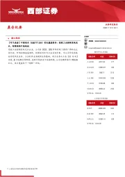 晨会纪要
