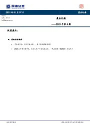 晨会纪要2021年第4期