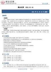 晨会纪要