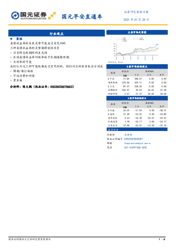 国元早安直通车